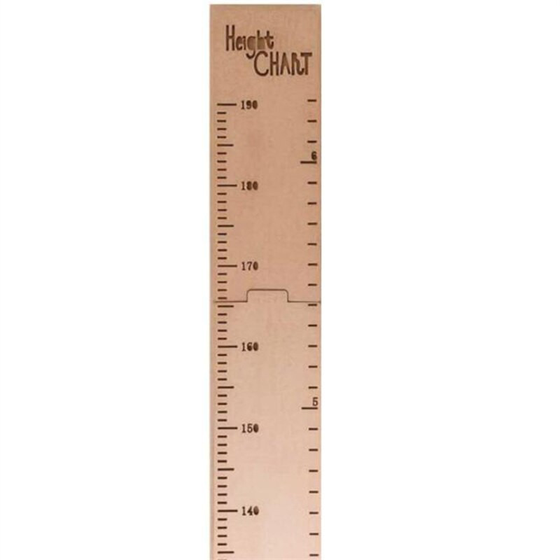 Északi stílusú fa magasság növekedési diagram magasság vonalzó gyerekek gyerekszobák akasztós vonalzó fali dekorációk baba fotó kellékek