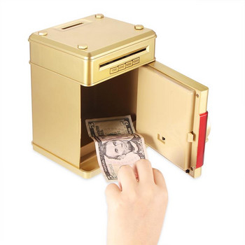 Ηλεκτρονικός κουμπαράς Χρηματοκιβώτιο Χρηματοκιβώτια για παιδιά Ψηφιακά νομίσματα Εξοικονόμηση μετρητών Χρηματοκιβώτιο Μίνι μηχάνημα ATM Παιδικά δώρα Χριστουγέννων