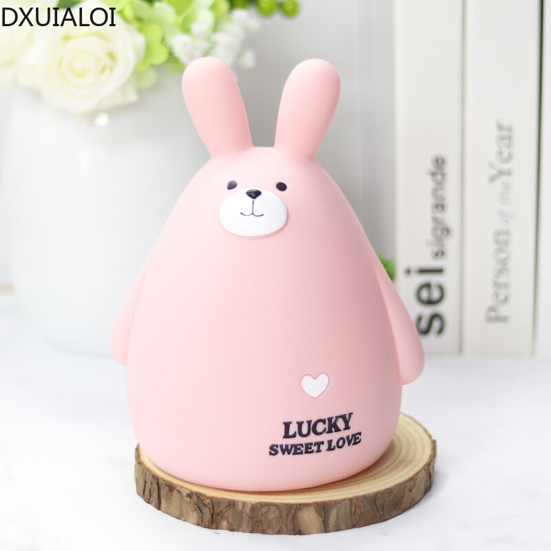 Animacinis filmas triušis kiaulytės papuošalai šiaurietiški gyvūnai kiaulytė kūrybinga miela taupyklė vaikų kambario dekoracija DXUIALOI