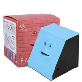 Face Money Pot Money Eating Coin Bank Monkey Saving Box Automatic Coin Eating Savings Facebank Piggy Bank Újdonság Ajándék Gyerekeknek
