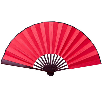 10/13 hüvelykes összecsukható ventilátor kézi selyem szövet DIY kínai összecsukható ventilátor fa bambusz ókori összecsukható ventilátor barkács kalligráfia festés