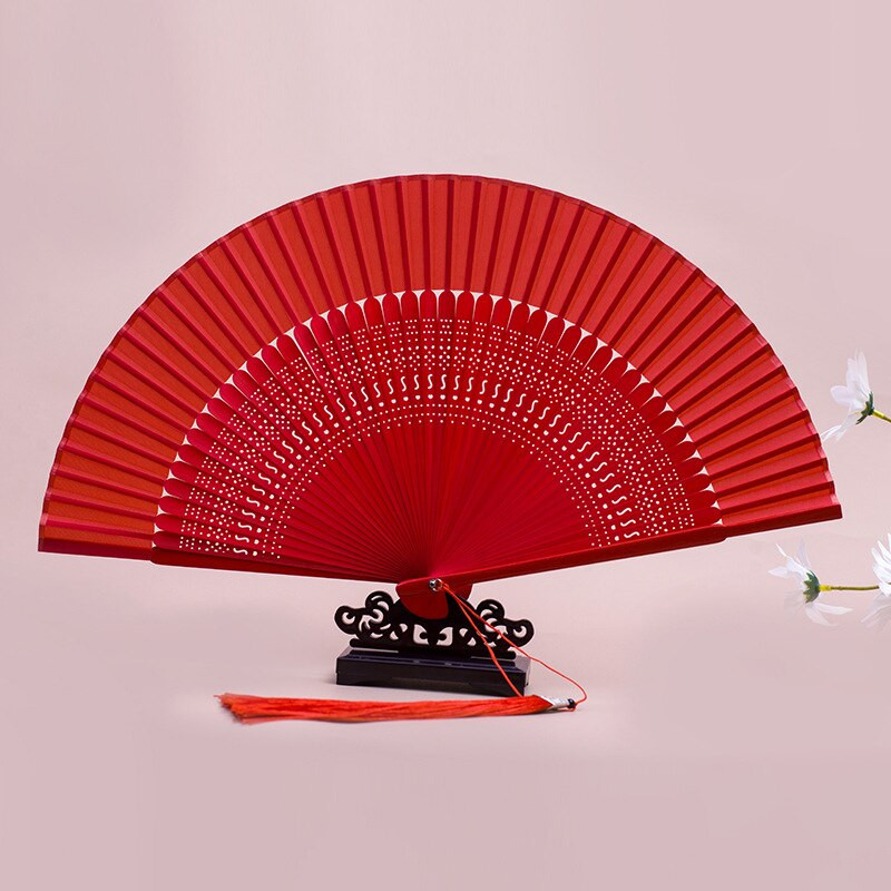 Ventilator de recuzită pentru dans cheongsam, stil chinezesc, evantai portabil de mână, evantai pliabil, artă, decorațiuni pentru casa, decorațiuni de nuntă, cadou de artizanat