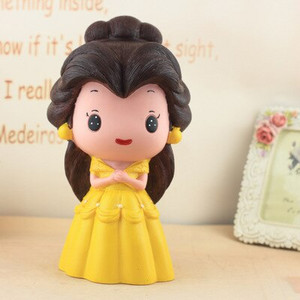 Pușculiță prințesă unicorn pentru copii copii rășină animale drăguțe din desene animate cutie de economii de bani suport pentru monede depozitare cadou de Crăciun