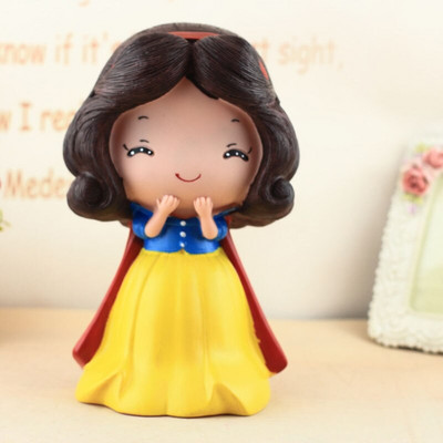 Pușculiță prințesă unicorn pentru copii copii rășină animale drăguțe din desene animate cutie de economii de bani suport pentru monede depozitare cadou de Crăciun