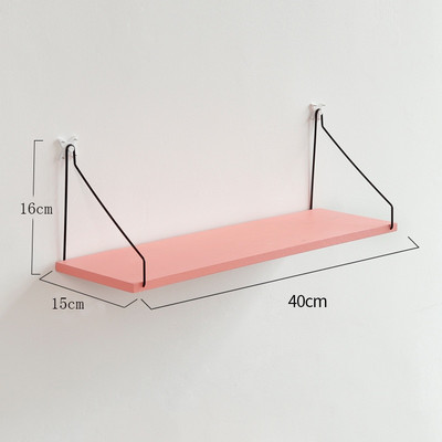 Šiaurės šalių medinės pakabinamos lentynos Svetainės dekoro vitrinos Namų sienų apdaila Miegamojo laikymo lentyna