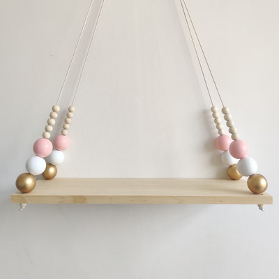 Vaikų kambario dekoravimas Kūdikių kambario Sieninė lentyna Pakabinamas Dekoras Kutas Sandėliavimo Lentynos Ant sienos tvirtinamas medinis žaislas Vaikų kambarių organizatorius