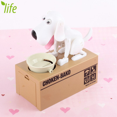 Piggy Bank Doggy Canine Robot lopás érme takarékos pénzdoboz Choken Bako Money Bank 1 db Ingyenes szállítás