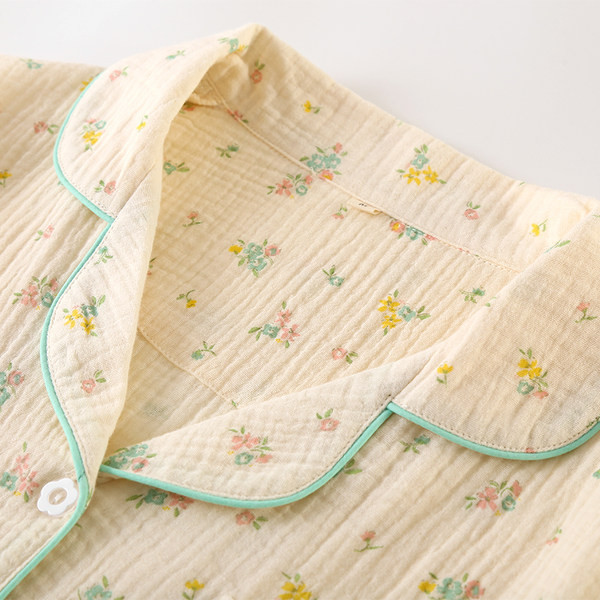 Női kétrészes pizsama alsó felsővel