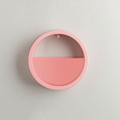 Pakabinamas dekoro lentyna gėlių vazonas Modernus namų dekoras Kambario apdaila Daugiafunkcinė laikymo dėžutė Kūrybinis apvalus gėlių ornamentas