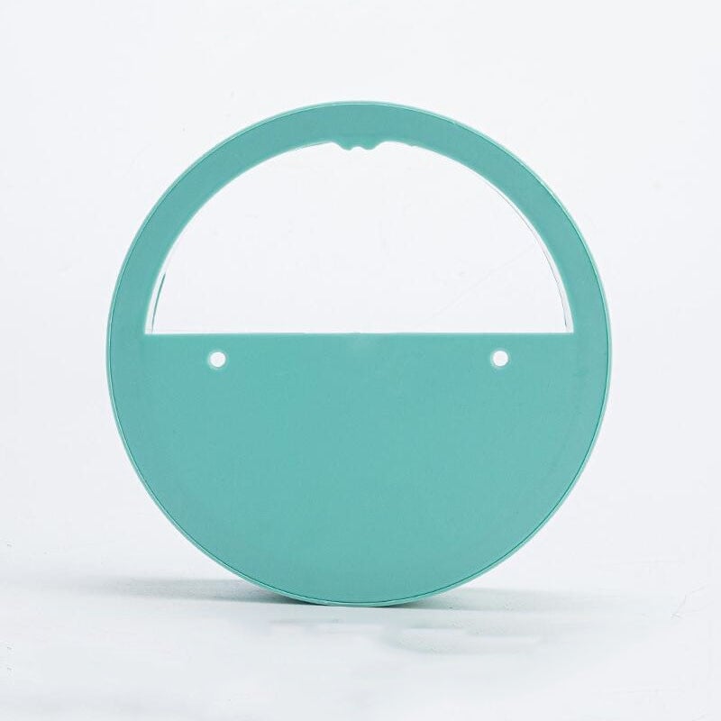 Pakabinamas dekoro lentyna gėlių vazonas Modernus namų dekoras Kambario apdaila Daugiafunkcinė laikymo dėžutė Kūrybinis apvalus gėlių ornamentas