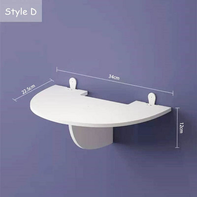 1 vnt Wi-Fi projektorius Maršrutizatorius lentyna laikymo dėžutės Kabelis Power Plus Wire Bracket Box Medžio plastiko sieninės lentynos, pakabinamos „pasidaryk pats“ namų dekoras