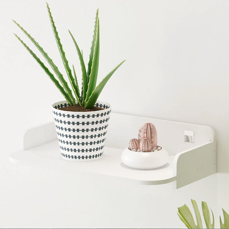 1 vnt Wi-Fi projektorius Maršrutizatorius lentyna laikymo dėžutės Kabelis Power Plus Wire Bracket Box Medžio plastiko sieninės lentynos, pakabinamos „pasidaryk pats“ namų dekoras