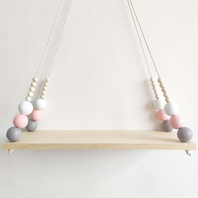 Nordic Kids Decor Bojt Tárolópolc Rack Falra akasztós Fajátékok Modell Baba Gyerek Szobabútor Artic Otthoni Dekoráció