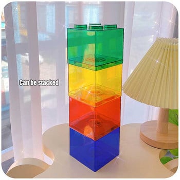 Ins Money Box Building Block Κουμπαράς Κουμπαράς Children Change Box Money Storage Box 2022 New Piggy Bank Coin Bank Money Box