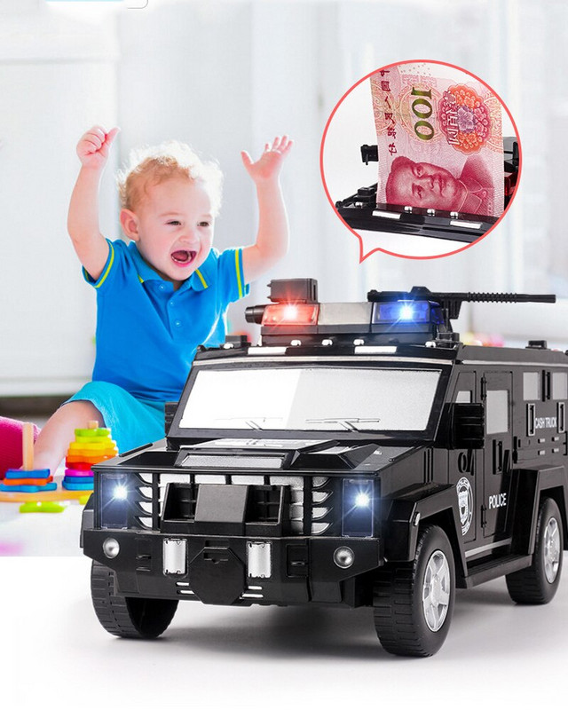 Automobilių Piggy Bank Seifas Piggy Bank Elektroninė Pinigų Dėžė kupiūroms su Slaptažodžiu ir Lengva Pinigų Dėžutė Taupymo lėšos vaikams