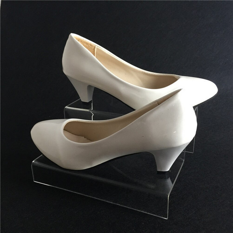 1 vnt Ekrano stovas Skaidrus pakopinis akrilinis patvarus laikymo stovo laikiklis darbastalio tvarkytuvė modeliams