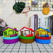 ÚJ elektronikus malacpersely, aranyos egér és macska persely zenei érmékkel takarékdoboz asztali játék gyerekeknek születésnapi karácsonyi ajándék