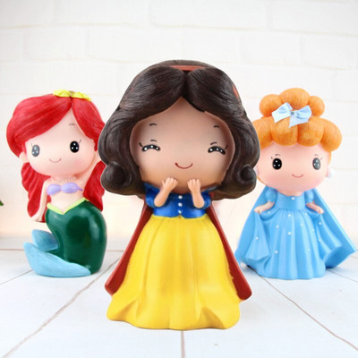 Μεγάλο μέγεθος Fairy Cartoon Princess Money Box Κουμπαράς για παιδιά Παιδιά Ενήλικες Χαριτωμένο ταμιευτήριο για νομίσματα τραπεζογραμμάτια Χρηματοκιβώτιο