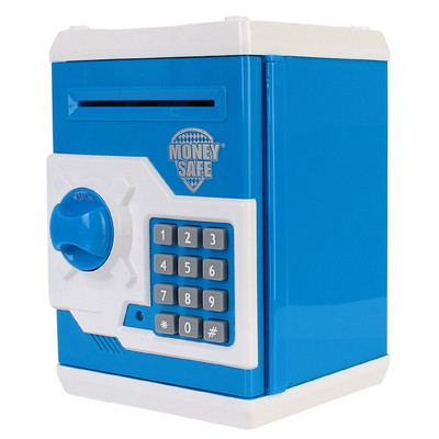 Vaikams Dovanų Monetos Pinigų taupymo pinigų dėžutė Skaitiklio kodas Raktų užraktas Piggy Bank Automatinis elektroninis slaptažodis Pinigų dėžutė Mini Seifas