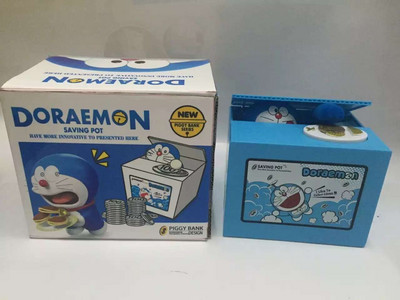 Zhaocai pisică copii desene animate economii electrice fură pisică lacomă de bani mănâncă pisica pușculiță pușculiță cutie de bani drăguță