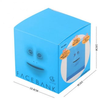 Face Money Eating Box Αυτόματο Ταμιευτήριο Chewing Piggy Bank Γάτα Χρηματοκιβώτιο Ταμιευτηρίου Χρήματα για Παιδιά Μηχανή Καραμελών Διακόσμηση σπιτιού