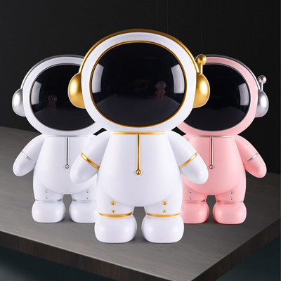 Creative Panda Spaceman Piggy Bank Unbreakable Παιδιά Παιδιά Χρήματα Κέρμα Βάζου Αποθήκευση Αστροναύτη Κουτί για γενέθλια Δώρα Παιχνίδια