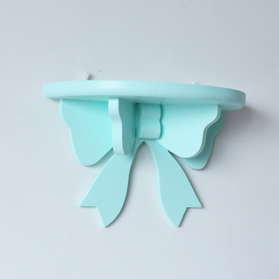 Nordijske drvene mašne Polica Ukrasi za dječju sobu Zidni nosač Ukrasne police Stalak za pohranu Organizator Držač Dekoracija od klapa