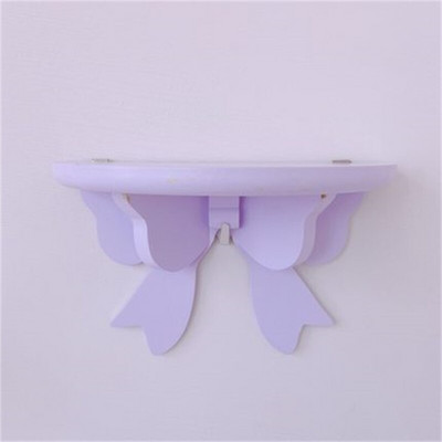 Nordijske drvene mašne Polica Ukrasi za dječju sobu Zidni nosač Ukrasne police Stalak za pohranu Organizator Držač Dekoracija od klapa