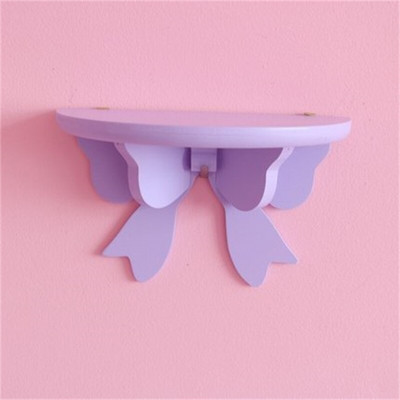 Nordijske drvene mašne Polica Ukrasi za dječju sobu Zidni nosač Ukrasne police Stalak za pohranu Organizator Držač Dekoracija od klapa