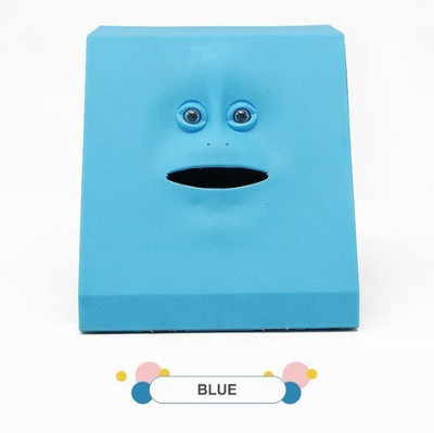 Face Money Pot Money Eating Coin Bank Monkey Saving Box Автоматична монета Eating Savings Facebank Пиги Касичка Нов подарък за деца