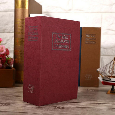 2022 m. nauja mini seifas Piggy Bank slapta knyga monetų pinigų saugojimui Paslėpti seifai Grynieji pinigai Pinigų saugojimas Papuošalų raktų spintelė