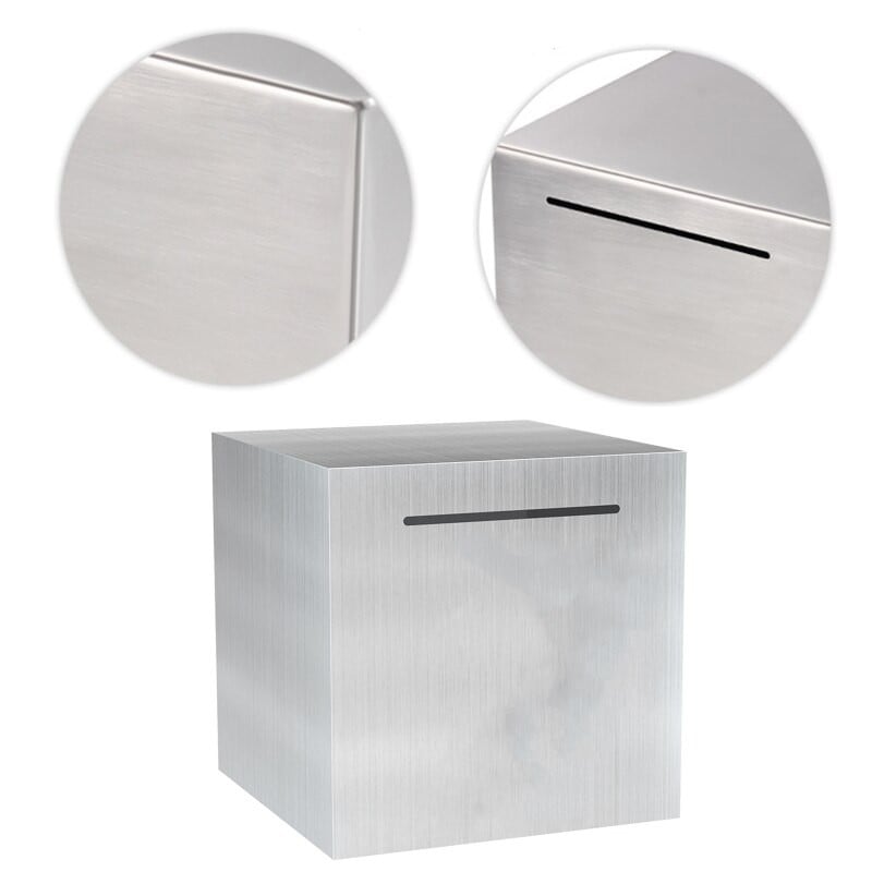 Seifas Piggy Bank Pagamintas iš nerūdijančio plieno, Seifas Pinigų Taupymo Bankas vaikams, Gali išgelbėti tik Piggy Bank, kurio negalima pasiimti