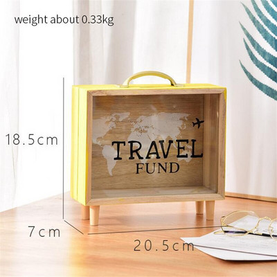 1 db fából készült malacpersely Pénzbank pénzes dobozok lakberendezési ajándék gyerekeknek pénzes dobozok tárolódoboz