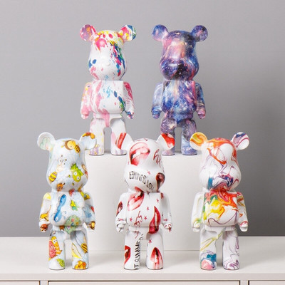 Fashion Bear Piggy Bank για Παιδιά Ενήλικες Εξοικονομήστε χρήματα Τράπεζα μετρητά Κουτί νομισμάτων Προσέλκυση Money Jar Διακόσμηση δωματίου Δώρο γενεθλίων