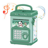 Elektroninis taupyklės su išmaniuoju balso raginimu, automatinėmis monetomis Pinigų taupymo dėžutės skaitiklis Mini seifas, namų apyvokos papuošalas