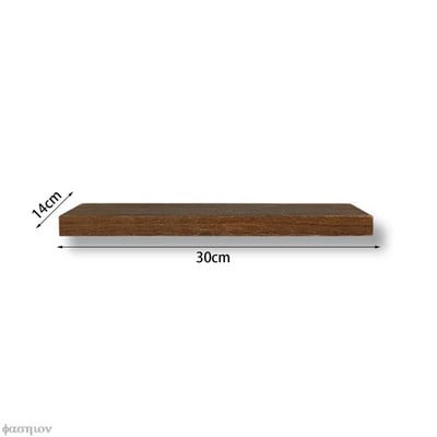 Egyszerű fa növényi polcok Folyólapok Állvány Hálószoba Lógó Lebegő polc Hálószoba polcok Fali Tárolóállvány Nappali dekoráció