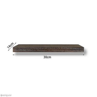 Egyszerű fa növényi polcok Folyólapok Állvány Hálószoba Lógó Lebegő polc Hálószoba polcok Fali Tárolóállvány Nappali dekoráció