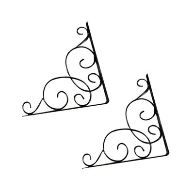 1 pereche de suporturi pentru rafturi plutitoare din metal în unghi drept Suporturi montate pe perete pentru bricolaj, masă, bancă de lucru, biblioteci spațiu