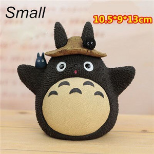 Naujo stiliaus Totoro pinigų dėžutės derva Mano kaimynas Totoro Piggy Bank figūrėlės japoniško stiliaus monetų dėžutė, 1 vnt. Nemokamas pristatymas