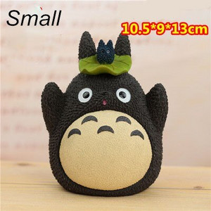 Naujo stiliaus Totoro pinigų dėžutės derva Mano kaimynas Totoro Piggy Bank figūrėlės japoniško stiliaus monetų dėžutė, 1 vnt. Nemokamas pristatymas