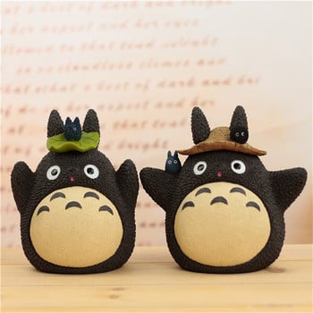 New Style Totoro Money Box Ρητίνη My Neighbor Totoro Piggy Bank Figurines Ιαπωνικού στιλ Coin Money Box 1 Τεμάχιο Δωρεάν αποστολή