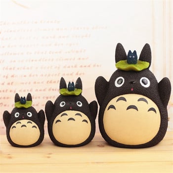 New Style Totoro Money Box Ρητίνη My Neighbor Totoro Piggy Bank Figurines Ιαπωνικού στιλ Coin Money Box 1 Τεμάχιο Δωρεάν αποστολή