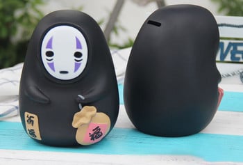 Creative Cartoon Anime Q Έκδοση Faceless Man Piggy Bank Piggy Bank Piggy Bank Βάλτε ένα δώρο γενεθλίων για το παιδί για την ημέρα του Αγίου Βαλεντίνου