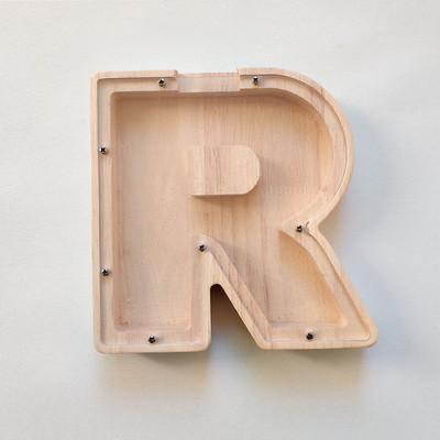 Levél alakú malacpersely fából készült pénzes doboz érmetakarító tégely tároló tartály Szervező fa ajándéktárgyak kézművesség gyerekeknek ajándékok otthoni díszek