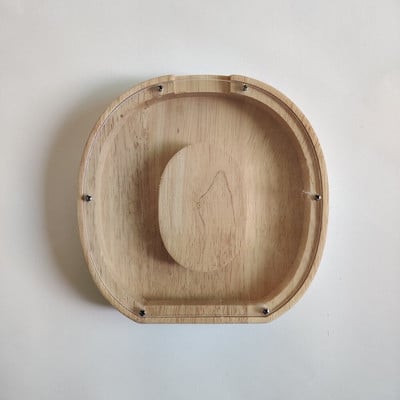 Levél alakú malacpersely fából készült pénzes doboz érmetakarító tégely tároló tartály Szervező fa ajándéktárgyak kézművesség gyerekeknek ajándékok otthoni díszek