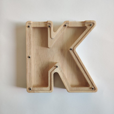 Levél alakú malacpersely fából készült pénzes doboz érmetakarító tégely tároló tartály Szervező fa ajándéktárgyak kézművesség gyerekeknek ajándékok otthoni díszek