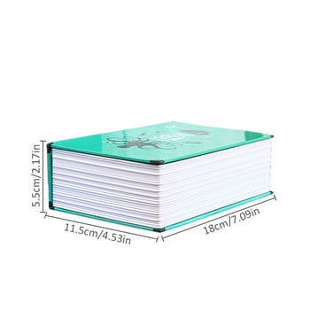 Password Box Safe Simulation Book Mini Home Password Code Book Safe Saving Pot Storage Box Βιβλίο Password Box Home Decor #4O