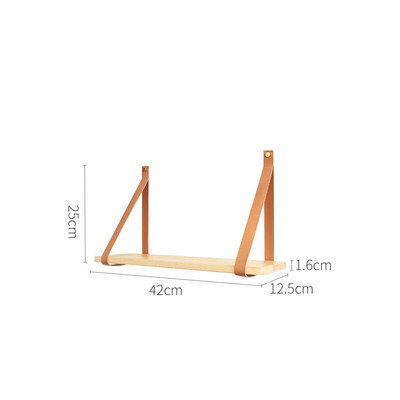Raft nordic din lemn pentru agățat pe perete sufragerie despărțitor cureaua verandă curea pentru reviste carte pentru depozitare