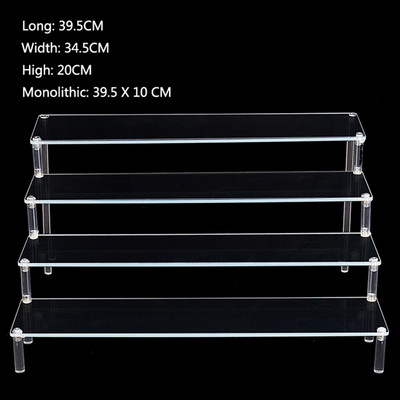 4-slojni stalak Stalak za izlaganje akrilnih ljestava za nakit Dekoracija doma Skladištenje satova Narukvica Stalak za narukvice Stalak za izlaganje nakita