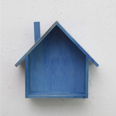 Medinės lentynos prie sienos tvirtinamos namo formos lentynos Svetainės lentynos Svetainės lentynos Knygų lentynos Vaikų miegamojo dekoracijos Namų dekoras